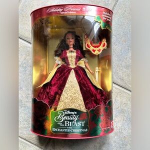 RESERVED Disney Holiday Princess Belle Doll